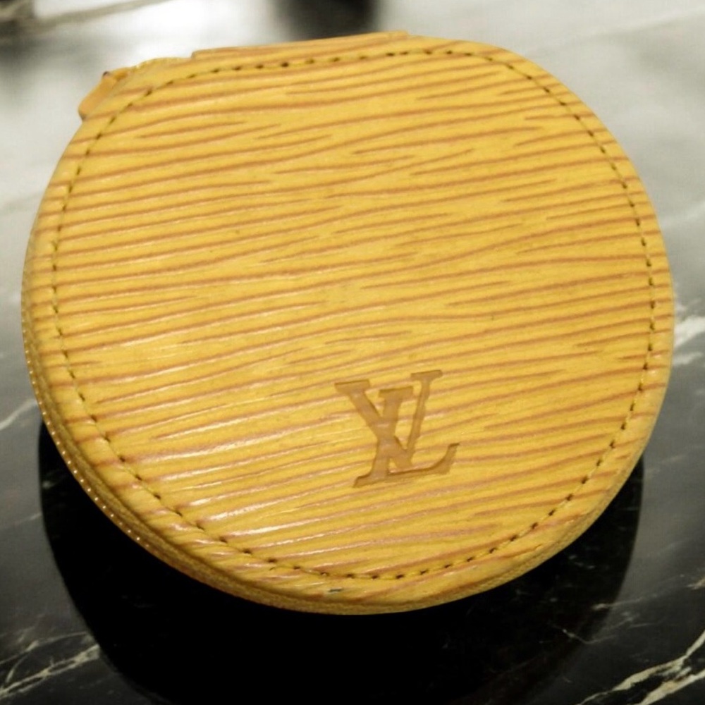 LOUIS VUITTON Epi Ecrin Bijoux Leather Jewelry Travel Case ππ - Picture 12 of 17